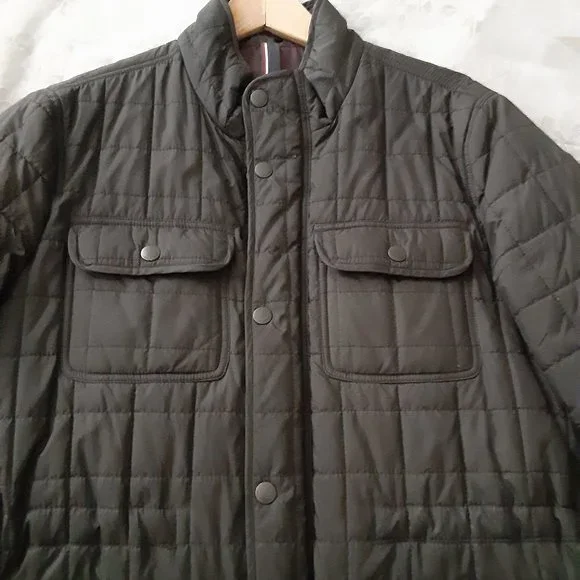 Tommy Hilfiger Men's quilted European car coat - Picture 8 of 11